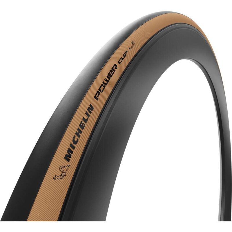 Plášť POWER CUP 700x30C (30-622) 4x120TPI 300g hnedý bok skladací