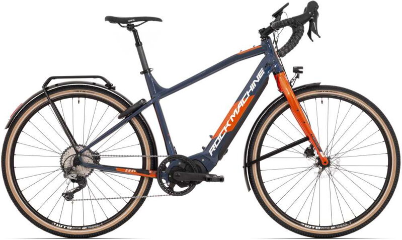 Gravelride INT e500 Touring/Gloss Metallic Navy/Orange/Silver