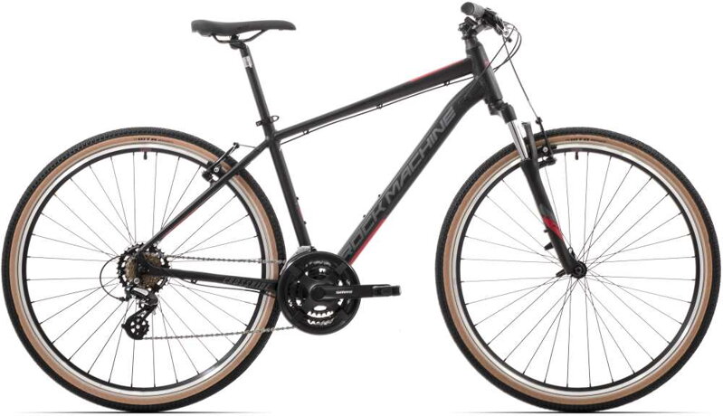 Crossride 100/Matte Black/Grey/Red