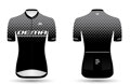 DEMA cyklistický dres pánsky black/gray