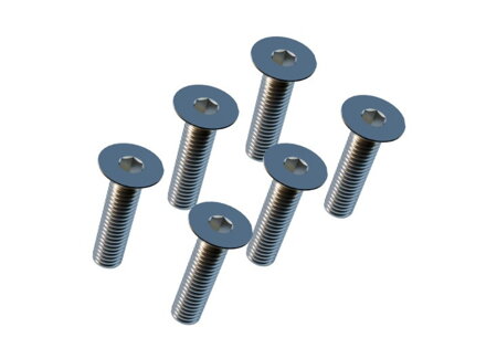 LEATT sada skrutiek Titanium pre Gravity predstavce (6ks)