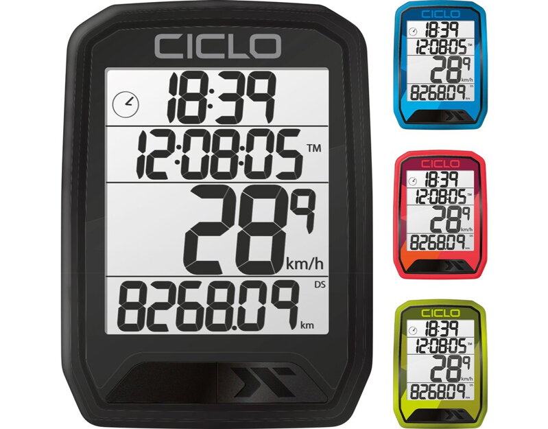 Tachometer CicloSport Protos 113 drôtový - Blue