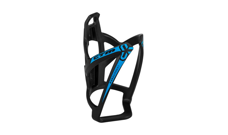 Držiak na fľašky CTM X-WING, plastový, čierna/modrá