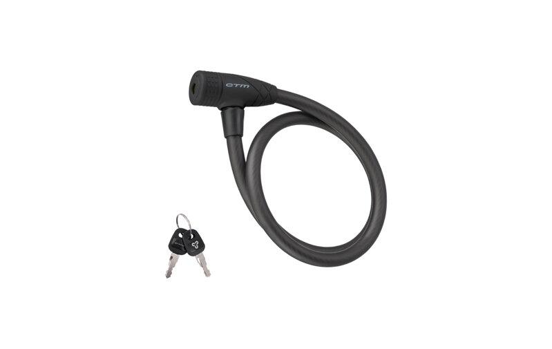 Zámok špirálový CTM CABLE, 12x850mm