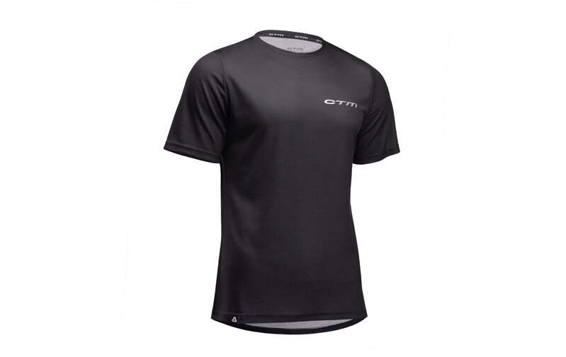 Technické tričko Vart, čierna, S