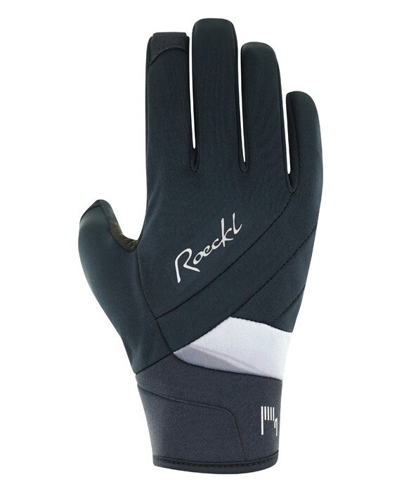 ROECKL rukavice cyklistické zimné Waldau 2, dámske, black/cool grey