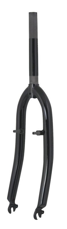 FORCE vidlica MTB 24" Fe AHEAD 1 1/8",  čierna lesklá