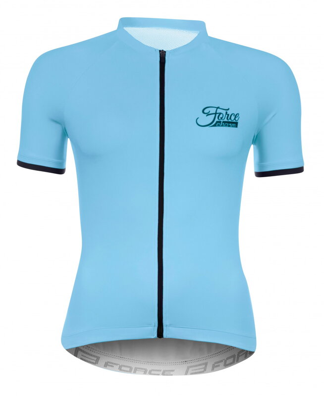 FORCE dres CHARM dámsky krátky rukáv, svetlo-modrý