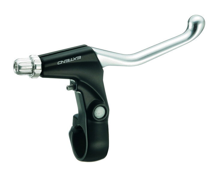 Extend brzdové páčky AL 3-prsté čierno-strieborné EXTEND