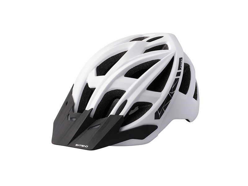 Extend prilba EVENT snow white-black, M/L (58-61cm), matt