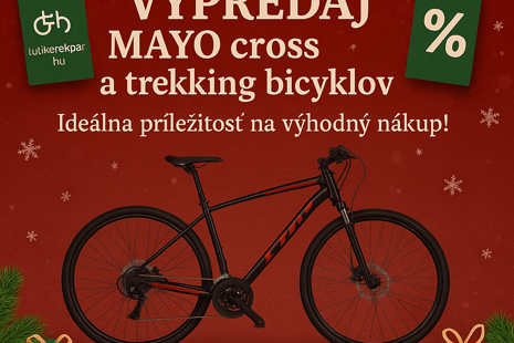 Výpredaj krosových a trekingových bicyklov MAYO – ideálna šanca na výhodný nákup!